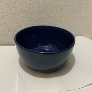 Hausenware blue large  Serving Bowl 10” diameter 5 1/2” deep round serving bowl